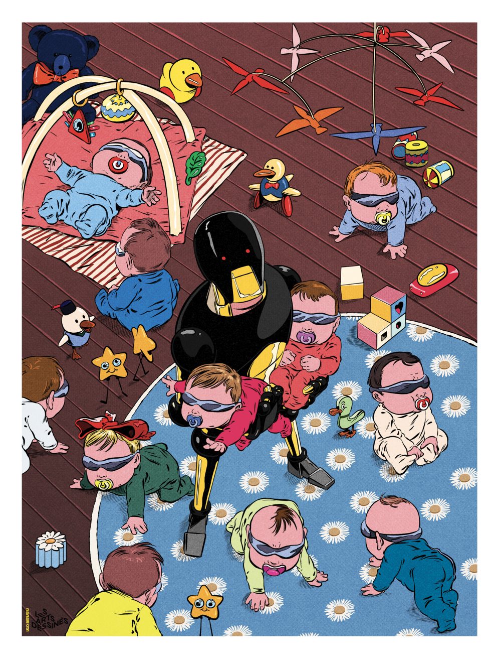 Affiche Offset Les Arts Dessiné #2 - Ugo Bienvenu